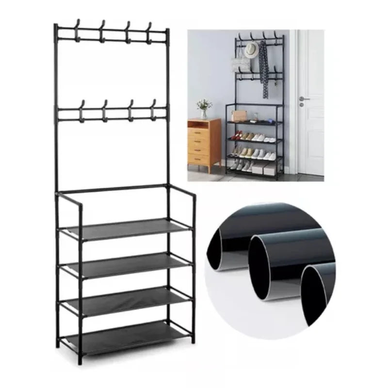 Porta sapatos , chapéus e casacos em geral