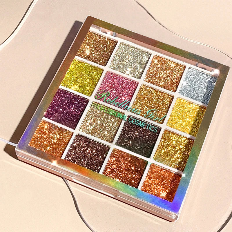 Paleta shimmer 16 Cores