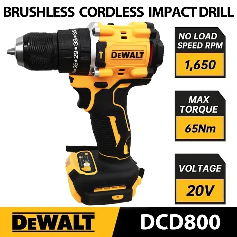 Furadeira elétrica DeWalt DCD800 10MM