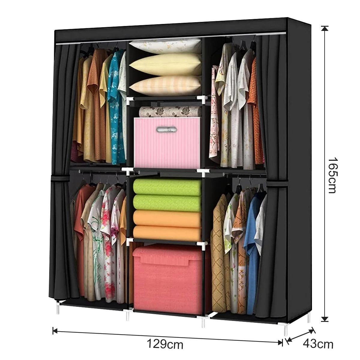Guarda-roupa Dobrável