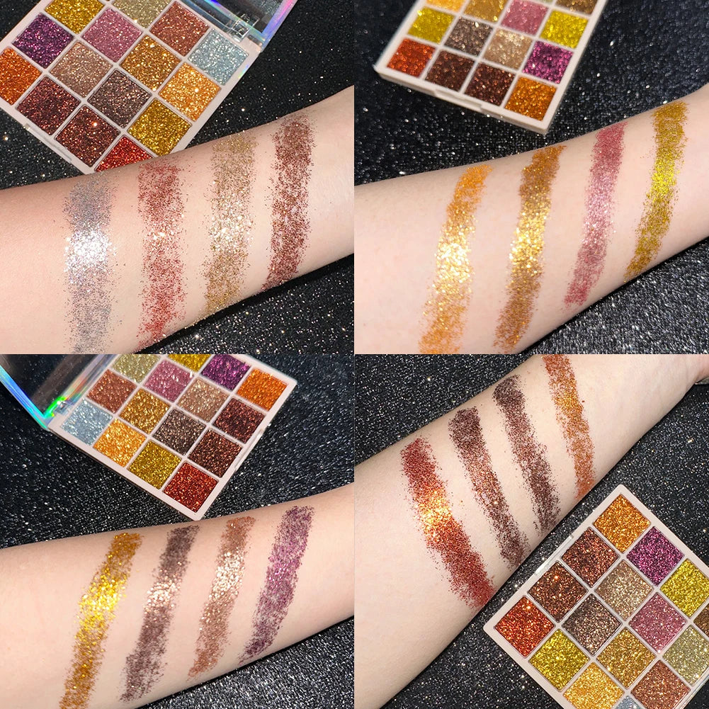 Paleta shimmer 16 Cores