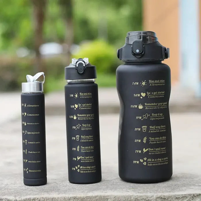 🎉 Oferta Exclusiva: Compre 1 Garrafa Motivacional e Ganhe 2 Adicionais! 💧✨