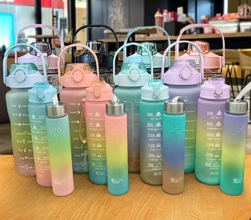 🎉 Oferta Exclusiva: Compre 1 Garrafa Motivacional e Ganhe 2 Adicionais! 💧✨