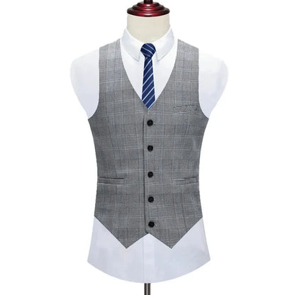 Blazer colete calças high-end